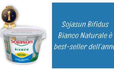 Sojasun Bifidus Bianco Naturale è best-seller dell’anno