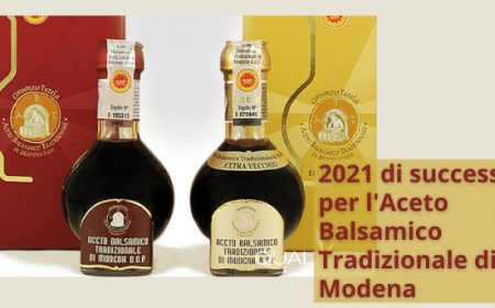 2021 di successo per l'Aceto Balsamico Tradizionale di Modena