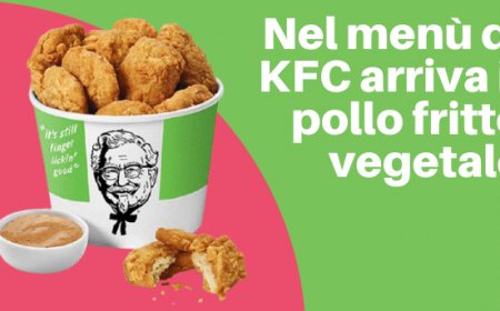 Nel menù di KFC arriva il pollo fritto vegetale