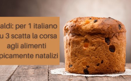 Saldi: per 1 italiano su 3 scatta la corsa agli alimenti tipicamente natalizi