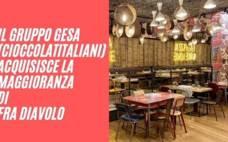 Il Gruppo Gesa (Cioccolatitaliani) acquisisce la maggioranza di Fra Diavolo