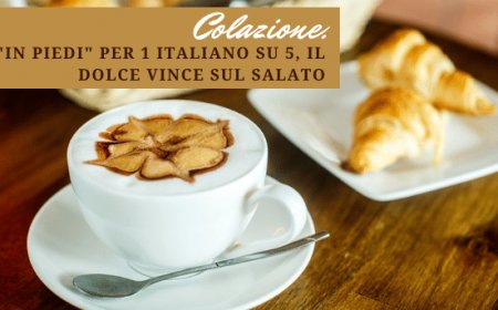 Colazione: "in piedi" per 1 italiano su 5, il dolce vince sul salato