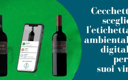 Cecchetto sceglie l'etichetta ambientale digitale per i suoi vini