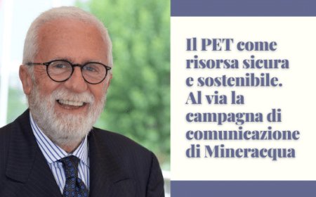Il PET come risorsa sicura e sostenibile. Al via la campagna di comunicazione di Mineracqua