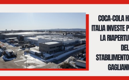 Coca-Cola HBC Italia investe per la riapertura dello stabilimento di Gaglianico