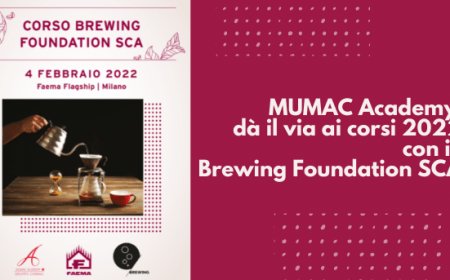 MUMAC Academy dà il via ai corsi 2022 con il Brewing Foundation SCA