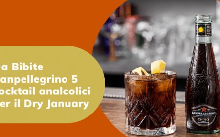 Da Bibite Sanpellegrino 5 cocktail analcolici per il Dry January