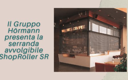Il Gruppo Hörmann presenta la serranda avvolgibile ShopRoller SR