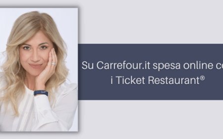 Su Carrefour.it spesa online con i Ticket Restaurant®