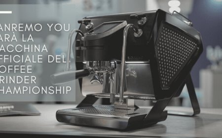 Sanremo YOU sarà la macchina ufficiale del Coffee Grinder Championship