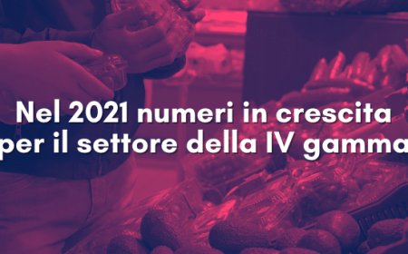 Nel 2021 numeri in crescita per il settore della IV gamma