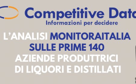 L'analisi Monitoraitalia sulle prime 140 aziende produttrici di liquori e distillati