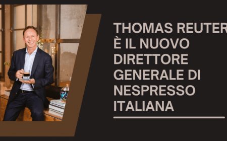 Thomas Reuter è il nuovo Direttore Generale di Nespresso Italiana