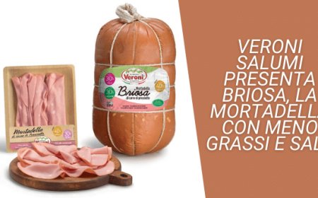 Veroni Salumi presenta Briosa, la mortadella con meno grassi e sale