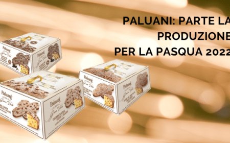 Paluani: parte la produzione per la Pasqua 2022