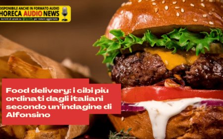 Food delivery: i cibi più ordinati dagli italiani secondo un’indagine di Alfonsino