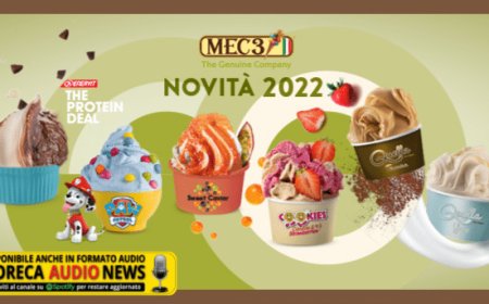 Le novità 2022 di Mec3 per la gelateria, a forte tasso di creatività!