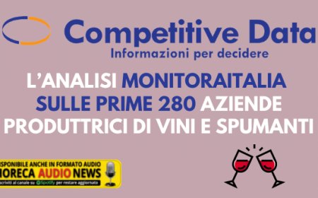 L’analisi Monitoraitalia sulle prime 280 aziende produttrici di vini e spumanti