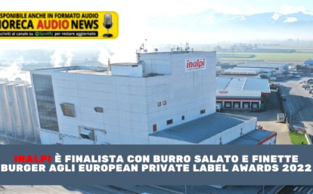 Inalpi è finalista con Burro salato e Finette Burger agli European Private Label Awards 2022