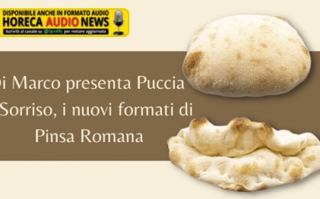 Di Marco presenta Puccia e Sorriso, i nuovi formati di Pinsa Romana