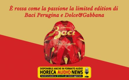 È rossa come la passione la limited edition di Baci Perugina e Dolce&Gabbana