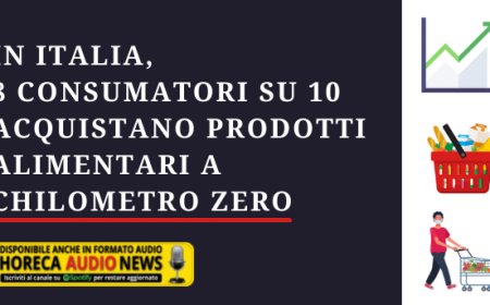 In Italia, 8 consumatori su 10 acquistano prodotti alimentari a chilometro zero