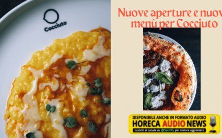 Nuove aperture e nuovo menù per Cocciuto