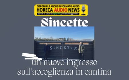 Sincette: un nuovo ingresso sull'accoglienza in cantina