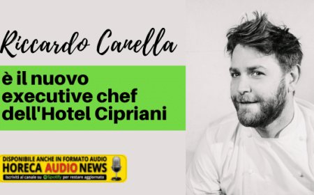 Riccardo Canella è il nuovo executive chef dell'Hotel Cipriani