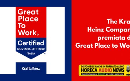 The Kraft Heinz Company premiata da Great Place to Work