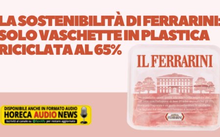 La sostenibilità di Ferrarini: solo vaschette in plastica riciclata al 65%