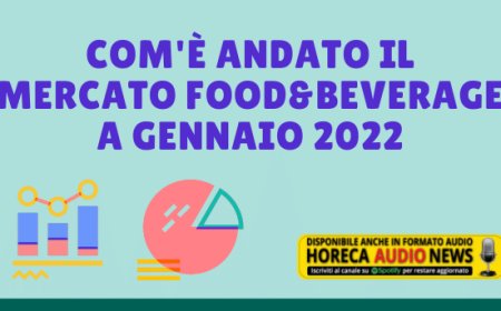 Com'è andato il mercato food&beverage a gennaio 2022