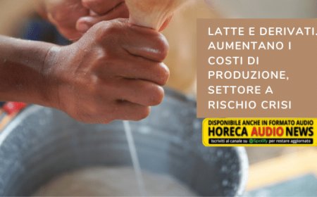 Latte e derivati. Aumentano i costi di produzione, settore a rischio crisi