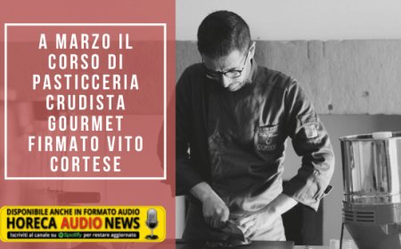 A marzo il corso di pasticceria crudista gourmet firmato Vito Cortese