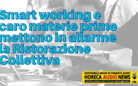 Smart working e caro materie prime mettono in allarme la Ristorazione Collettiva