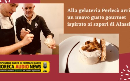 Alla gelateria Perlecò arriva un nuovo gusto gourmet ispirato ai sapori di Alassio