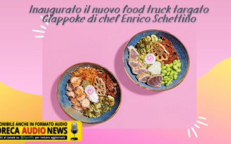 Inaugurato il nuovo food truck targato Giappoke di chef Enrico Schettino