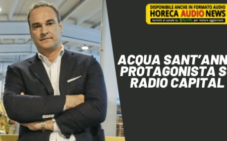 Acqua Sant’Anna protagonista su Radio Capital