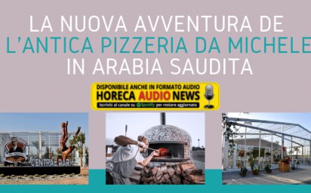 La nuova avventura de L'Antica Pizzeria da Michele in Arabia Saudita