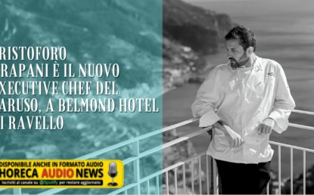 Cristoforo Trapani è il nuovo Executive Chef del Caruso, A Belmond Hotel di Ravello