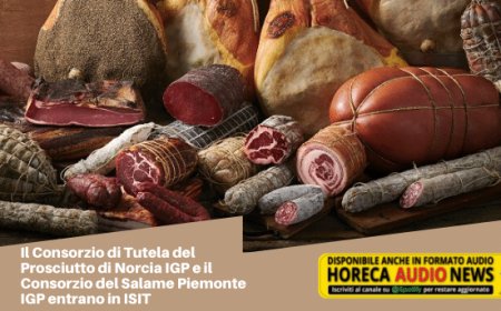 Il Consorzio di Tutela del Prosciutto di Norcia IGP e il Consorzio del Salame Piemonte IGP entrano in ISIT