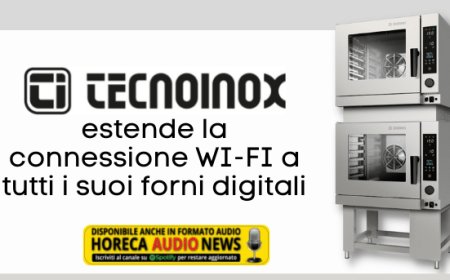 Tecnoinox estende la connessione WI-FI a tutti i suoi forni digitali