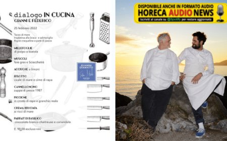 A La Miranda Gianni e Federico D’Amato protagonisti del 4 mani “dialogo IN CUCINA”