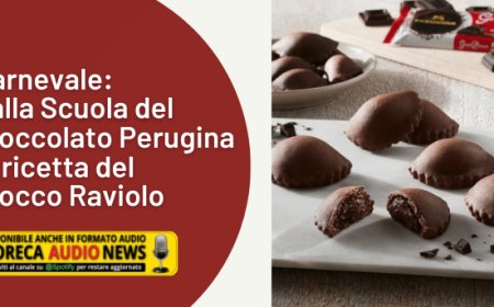 Carnevale: dalla Scuola del Cioccolato Perugina la ricetta del Ciocco Raviolo
