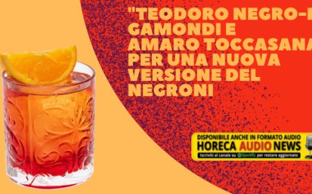 "Teodoro Negro-Ni": Gamondi e Amaro Toccasana per una nuova versione del Negroni