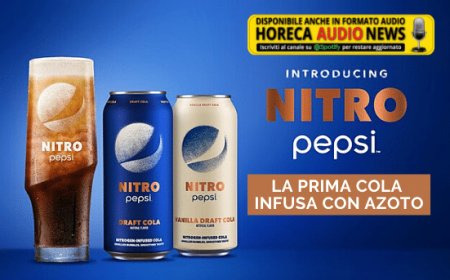 PepsiCo lancia Nitro Pepsi, la prima cola infusa con azoto