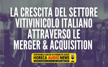 La crescita del settore vitivinicolo italiano attraverso le Merger & Acquisition