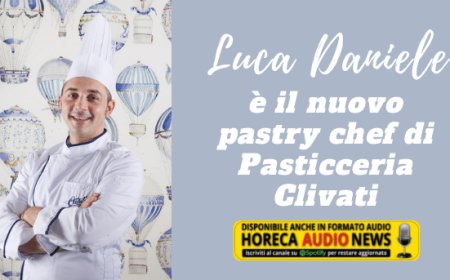 Luca Daniele è il nuovo pastry chef di Pasticceria Clivati