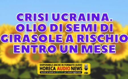 Crisi Ucraina. Olio di semi di girasole a rischio entro un mese