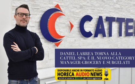 Daniel Larrea torna alla Cattel SpA: è il nuovo Category Manager Grocery e Surgelati